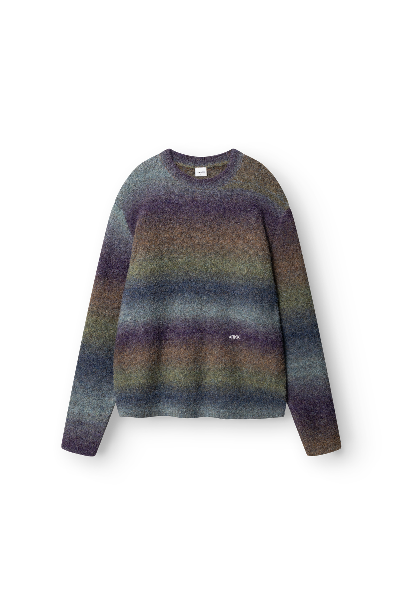ARKK Apparel Knit Crew | Grey Green Knit Crew